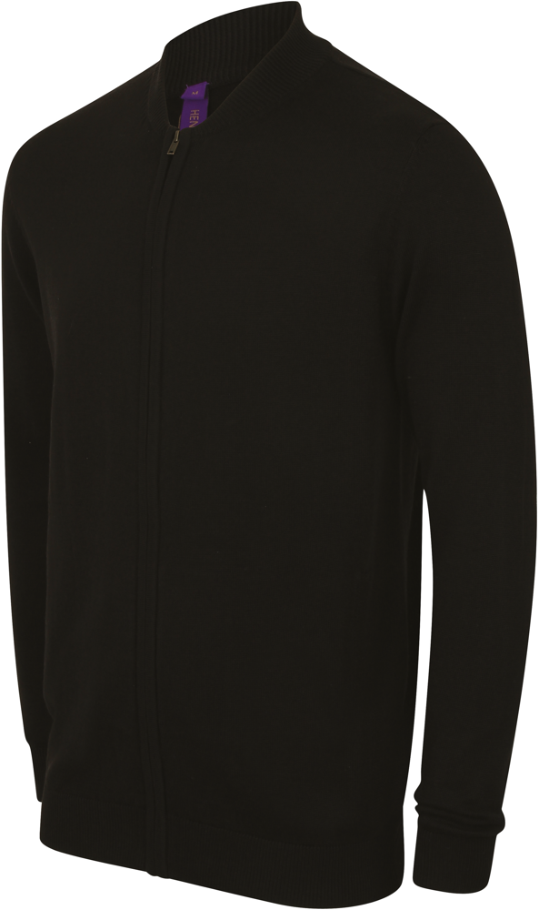H718 - Cardigan met rits