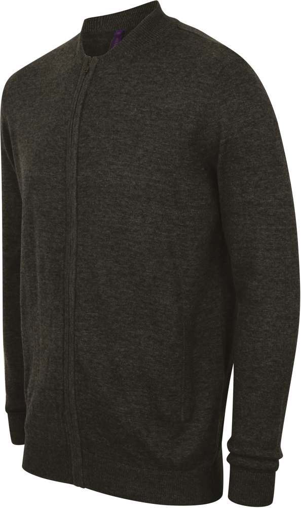 H718 - Cardigan met rits