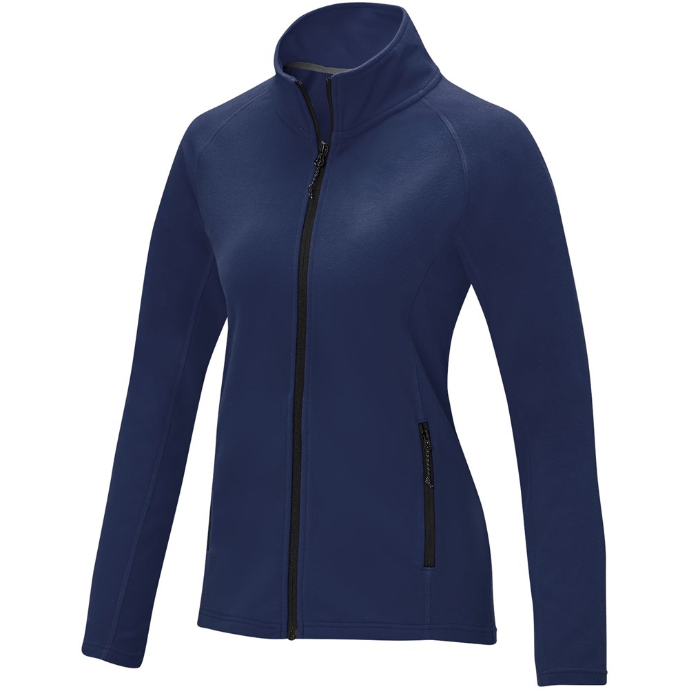 Zelus dames fleece jas - Marineblauw