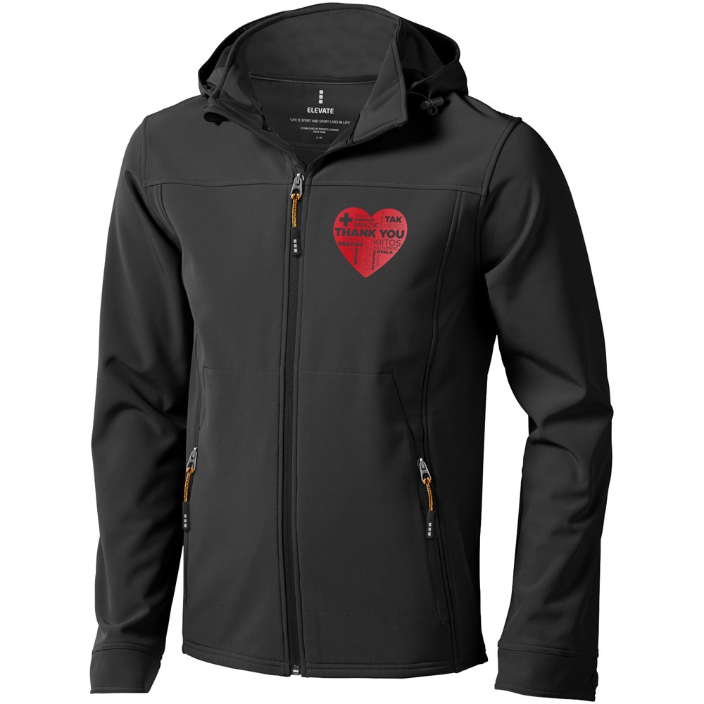 Langley softshell heren jas