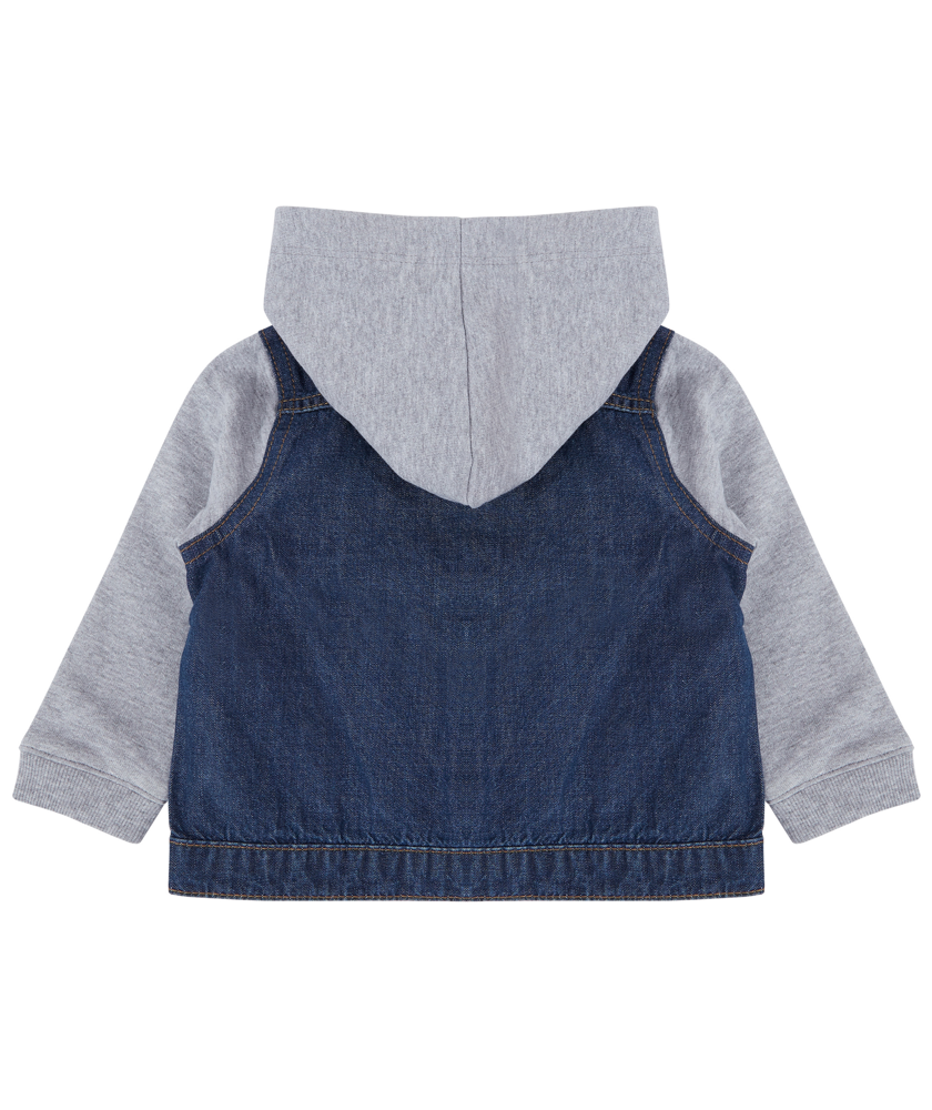 LW750 - Jeansjasje met capuchon voor kinderen