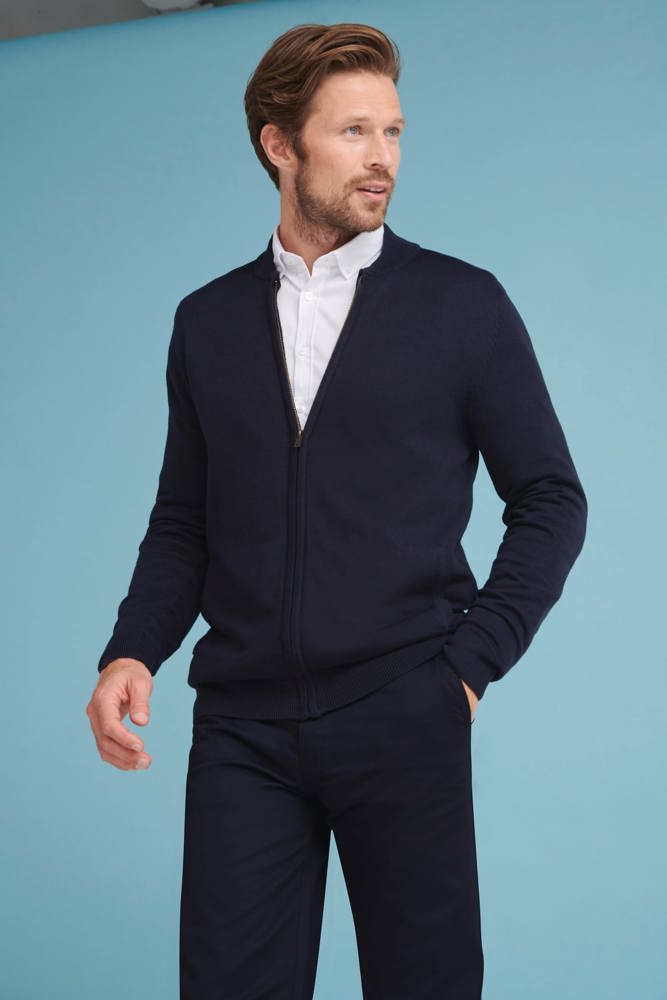 H718 - Cardigan met rits
