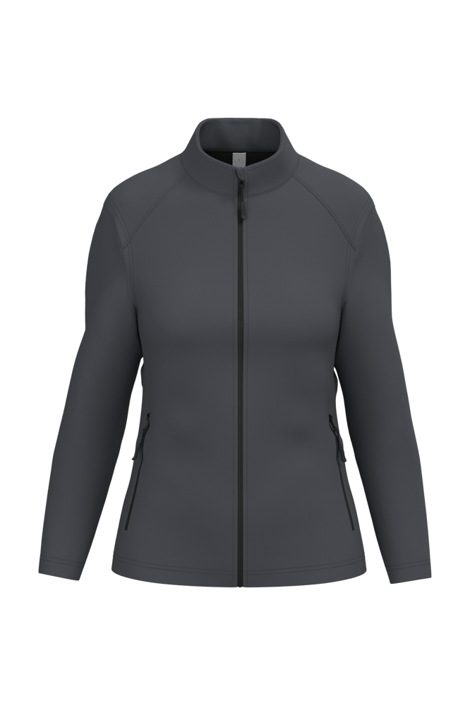 IB411 - Dames Softshelljas 2 lagen - Ideal Dark Grey
