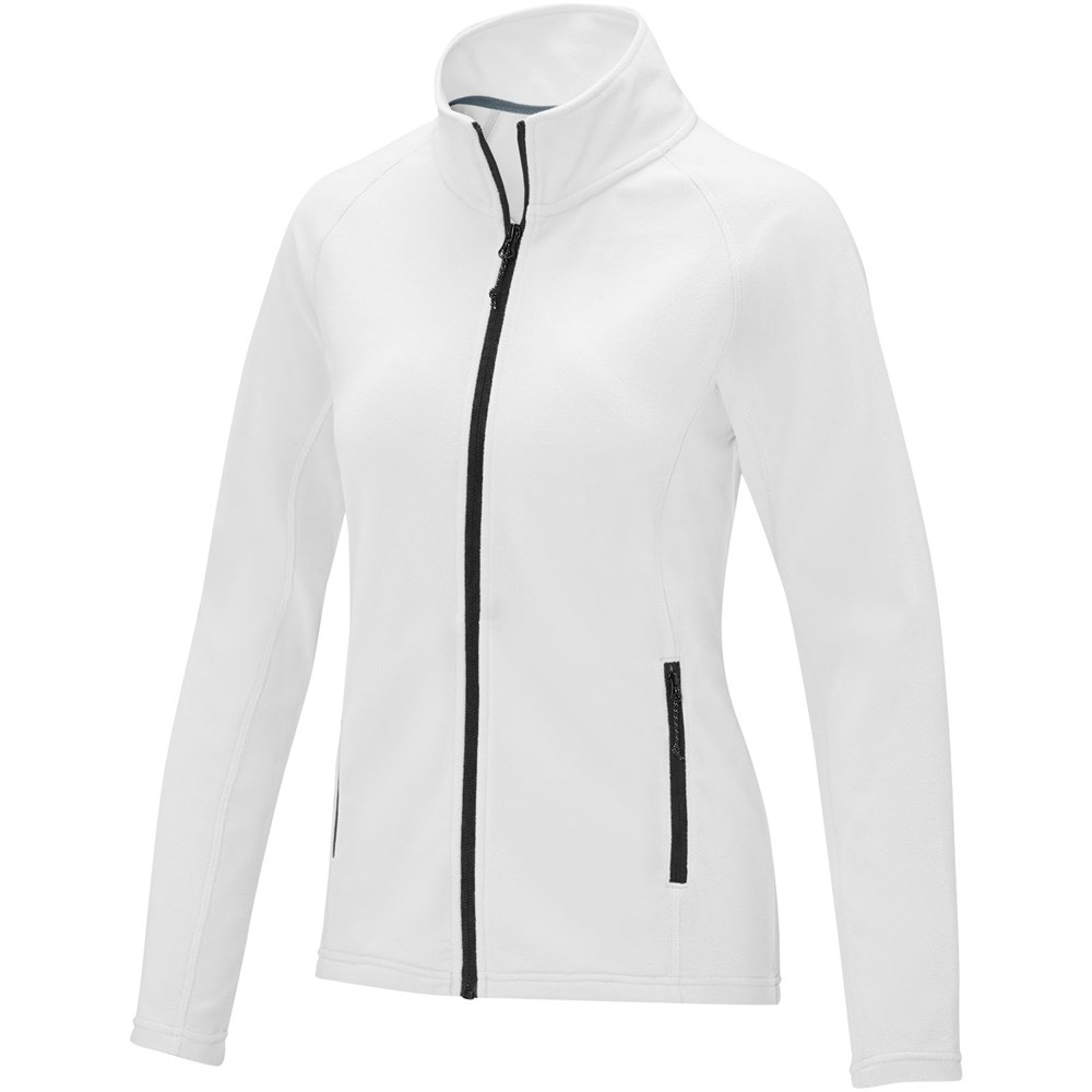 Zelus dames fleece jas - Wit